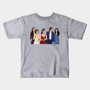 Wynonna Earp cast Kids T-Shirt